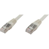 econ connect RJ45 Hálózat Csatlakozókábel CAT 6 S/FTP 0.50 m Szürke Páros árnyékolás econ connect (F6TP0,5GR)