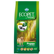 Ecopet Natural Puppy Medium 14kg kutyaeledel