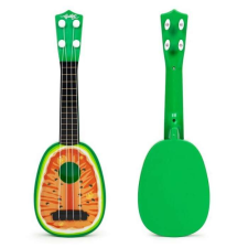 EcoToys Gyermek ukulele gitár 4 húrral Ecotoys MJ030 - Dinnye játékhangszer