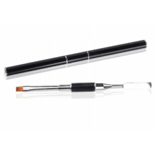  Ecset kétoldalas - zselés lapos + spatula műkörmös ecset