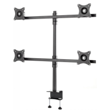 EDBAK SV07 Desktop Mount for Four 19″-27″ Screens tv állvány és fali konzol