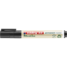 EDDING 22 Ecoline fekete permanent marker filctoll, marker