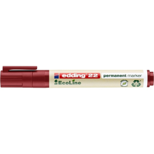 EDDING 22 Ecoline piros permanent marker filctoll, marker