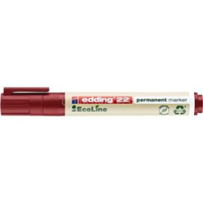 EDDING 22 Ecoline piros permanent marker (EDDING_7580176001) filctoll, marker