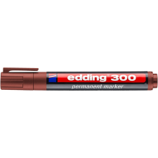 EDDING 300 Permanent Marker barna filctoll, marker