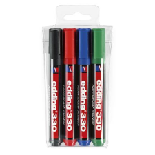 EDDING 330 1-5mm Alkoholos marker készlet 4 db - Vegyes filctoll, marker