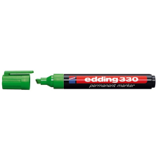 EDDING 330 1-5mm Alkoholos marker - vágott - Zöld filctoll, marker