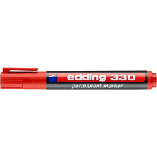 EDDING 330 1-5mm Permanent piros marker filctoll, marker