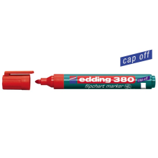 EDDING 380 1.5-3mm Flipchart marker kúpos - Piros (7580011001) filctoll, marker