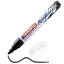 EDDING 5100 akril marker (filctoll), M (2-3 mm) - 901, black filctoll, marker