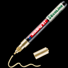 EDDING 51 EcoLine 1-2mm Lakkmarker - Arany (4-51-053) filctoll, marker