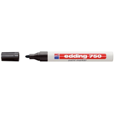 EDDING "750" lakkmarker 2-4 mm fekete (TED75013) (TED75013) filctoll, marker