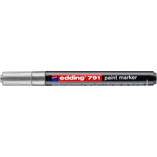 EDDING 791 lakkmarker ezüst filctoll, marker