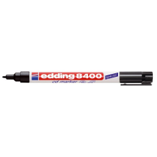 EDDING "8400" alkoholos marker, 0,5-1 mm fekete (TED8400FK) (TED8400FK) filctoll, marker