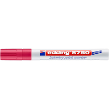 EDDING 8750 lakkmarker ipari piros filctoll, marker