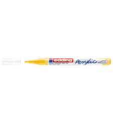 EDDING Akril marker 1-2mm, Edding 5300 citromsárga filctoll, marker