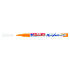 EDDING Akril marker 1-2mm, Edding 5300 narancssárga filctoll, marker