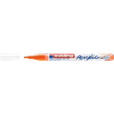 EDDING Akril marker 1-2mm, Edding 5300 neon narancssárga filctoll, marker