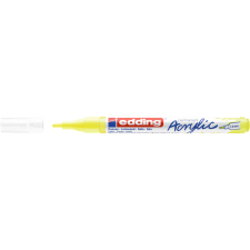 EDDING Akril marker 1-2mm, Edding 5300 neon sárga filctoll, marker