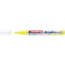 EDDING Akril marker 2-3 mm EDDING 5100 Neon Citromsárga D10 filctoll, marker