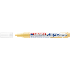 EDDING Akril marker 2-3 mm EDDING 5100 Pasztell sárga D10 filctoll, marker