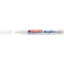 EDDING Akril marker 2-3mm, edding 5100 fehér filctoll, marker