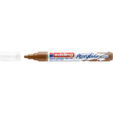 EDDING Akril marker 2-3mm, Edding 5100 mogyoró filctoll, marker