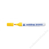 EDDING Alkoholos marker, 1,5-3 mm, kúpos, EDDING 2000, sárga (TED2000S)