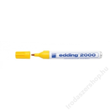 EDDING Alkoholos marker, 1,5-3 mm, kúpos, EDDING 2000, sárga (TED2000S) filctoll, marker