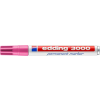 EDDING Alkoholos marker, 1,5-3 mm, kúpos, EDDING "3000", rózsaszín