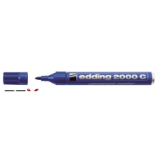 EDDING Alkoholos marker, 1,5-3 mm, kúpos, EDDING &quot;2000&quot;, kék filctoll, marker