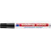 EDDING Alkoholos marker, 1,5-3 mm, kúpos, EDDING "3000", fekete