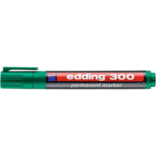 EDDING Alkoholos marker, 1,5-3 mm, kúpos, edding &quot;300&quot;, zöld 4-300004 filctoll, marker