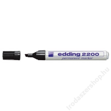 EDDING Alkoholos marker, 1-5 mm, vágott, EDDING 2200, fekete (TED2200FK) filctoll, marker