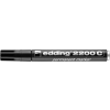  EDDING Alkoholos marker, 1-5 mm, vágott, EDDING "2200", fekete