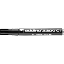 EDDING Alkoholos marker, 1-5 mm, vágott, EDDING &quot;2200&quot;, fekete filctoll, marker