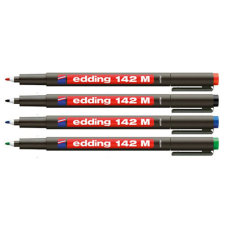 EDDING Alkoholos marker 1mm, 142M Edding fekete filctoll, marker