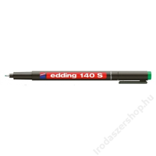 EDDING Alkoholos marker, OHP, 0,3 mm, EDDING 140 S, zöld (TED14041) filctoll, marker