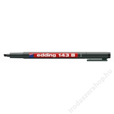 EDDING Alkoholos marker, OHP, 1 mm, EDDING 143 B, fekete (TED143FK) filctoll, marker