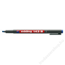 EDDING Alkoholos marker, OHP, 1 mm, EDDING 143 B, kék (TED143K) filctoll, marker