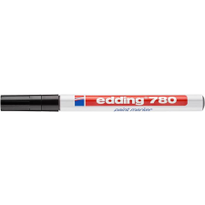 EDDING Lakkmarker, 0,8 mm, EDDING &quot;780&quot;, fekete filctoll, marker