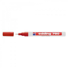 EDDING Lakkmarker 0,8mm kerek EDDING 780 piros filctoll, marker