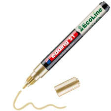 EDDING Lakkmarker, 1-2 mm, "51", arany (TED51A) (TED51A) filctoll, marker