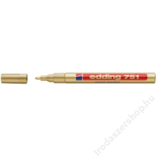 EDDING Lakkmarker, 1-2 mm, EDDING 751, arany (TED75111) filctoll, marker