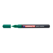 EDDING Lakkmarker, 1-2 mm, EDDING &quot;791&quot;, zöld filctoll, marker