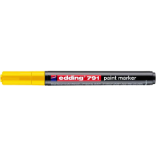 EDDING Lakkmarker, 1-2 mm, PCR, EDDING  791 , sárga filctoll, marker