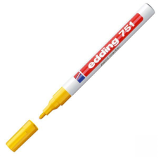 EDDING Lakkmarker 1-2mm, kerek Edding 751 sárga filctoll, marker
