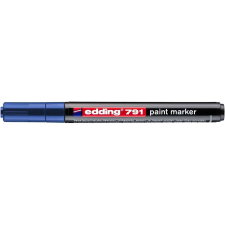 EDDING Lakkmarker 1-2mm, kerek Edding 791 kék filctoll, marker
