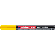 EDDING Lakkmarker 1-2mm, kerek Edding 791 sárga filctoll, marker