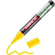 EDDING Lakkmarker, 2-3 mm, "50", sárga (TED50S) (TED50S) filctoll, marker
